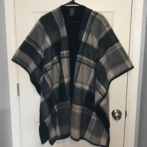 Ike Behar Plaid Fashion Wrap